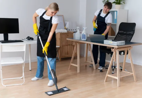 Nettoyage de bureau professionnel à Saint-Gervais-la-Forêt